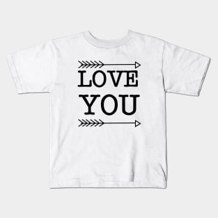 Love You More Mom Son Tshirt Kids T-Shirt